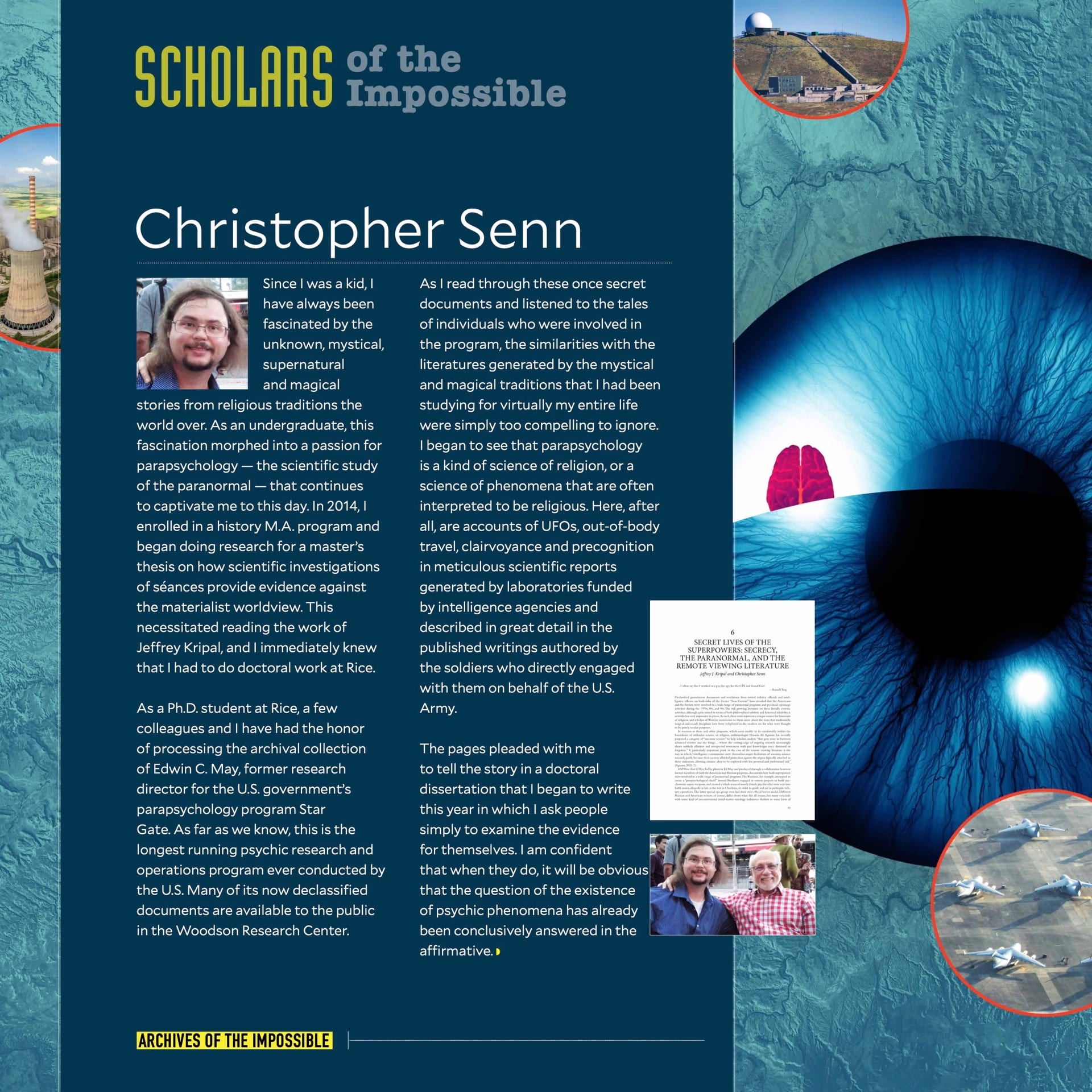 Poster about Christopher Senn
